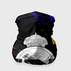 Бандана Реал Мадрид огонь текстура