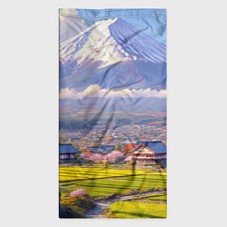 Бандана-труба Сакура у подножия Фудзиямы, цвет: 3D-принт — фото 2
