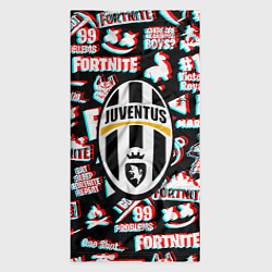 Бандана-труба Ювентус x фортнайт глитч, цвет: 3D-принт — фото 2