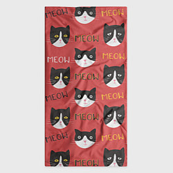 Бандана-труба Meow, цвет: 3D-принт — фото 2