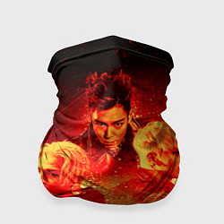 Бандана-труба Big Bang: Flame Boys, цвет: 3D-принт