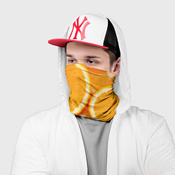 Бандана-труба Апельсинчик, цвет: 3D-принт — фото 2