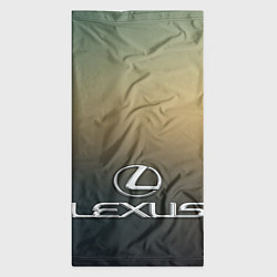 Бандана-труба Lexus, цвет: 3D-принт — фото 2