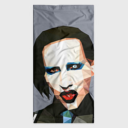 Бандана-труба Mаrilyn Manson Art, цвет: 3D-принт — фото 2