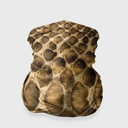 Бандана-труба Змеиная кожа, цвет: 3D-принт