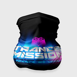 Бандана-труба Trancemission: Trance we love, цвет: 3D-принт