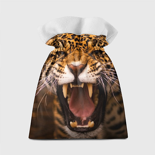Подарочный мешок Ярость леопарда / 3D-принт – фото 2