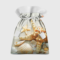 Мешок для подарков Морские ракушки, цвет: 3D-принт