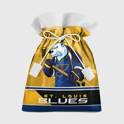 Мешок для подарков St. Louis Blues, цвет: 3D-принт