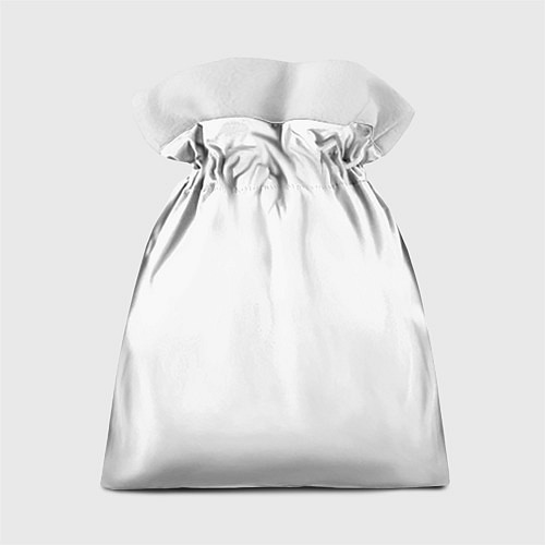 Подарочный мешок Белый мрамор / 3D-принт – фото 2