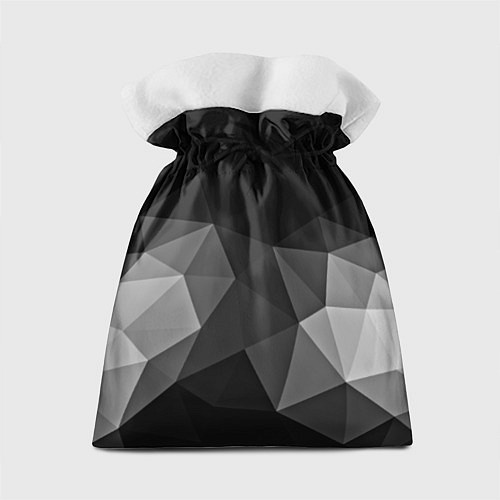 Подарочный мешок Abstract gray / 3D-принт – фото 2