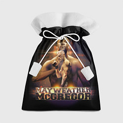 Мешок для подарков Mayweather vs McGregor, цвет: 3D-принт