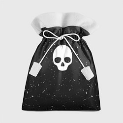 Мешок для подарков Black Milk Skull Classic, цвет: 3D-принт