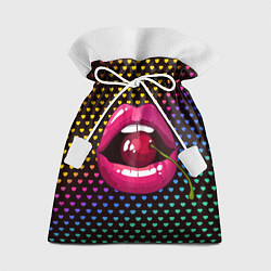 Мешок для подарков Pop art, цвет: 3D-принт