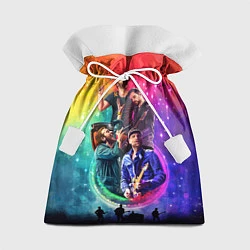 Мешок для подарков Coldplay Stories, цвет: 3D-принт