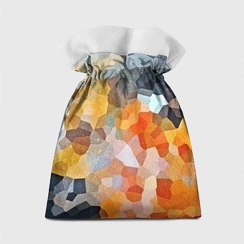 Подарочный мешок Мозаика в блеске / 3D-принт – фото 2