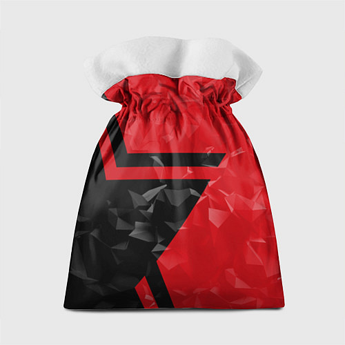 Подарочный мешок FCMU: Red & Black Star / 3D-принт – фото 2