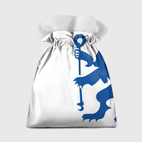 Подарочный мешок FC Chelsea: White Lion / 3D-принт – фото 2