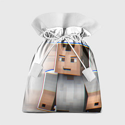 Мешок для подарков Minecraft: White Creeper, цвет: 3D-принт