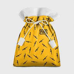 Мешок для подарков PUBG: Yellow Weapon, цвет: 3D-принт