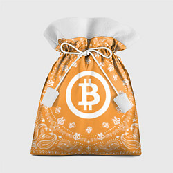 Мешок для подарков Bitcoin Mandala, цвет: 3D-принт