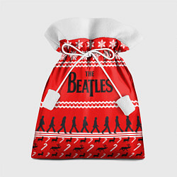 Мешок для подарков The Beatles: New Year, цвет: 3D-принт