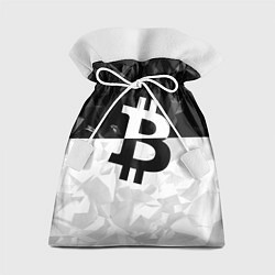 Мешок для подарков Bitcoin: Poly Style, цвет: 3D-принт