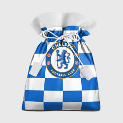 Мешок для подарков FC Chelsea: Grid, цвет: 3D-принт