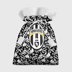 Мешок для подарков FC Juventus: Floral Logo, цвет: 3D-принт