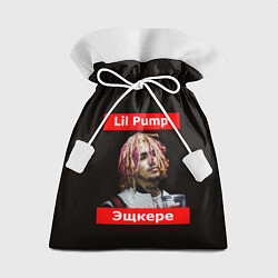 Мешок для подарков Lil Pump: Эщкере, цвет: 3D-принт