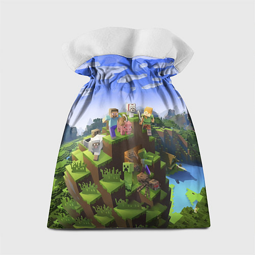 Подарочный мешок Майнкрафт: Ника / 3D-принт – фото 2