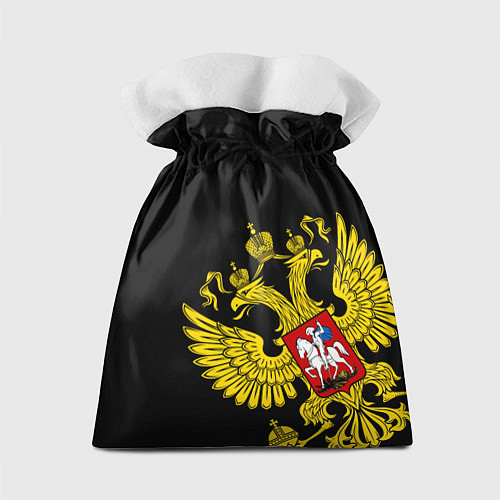 Подарочный мешок Флаг и Герб России / 3D-принт – фото 2