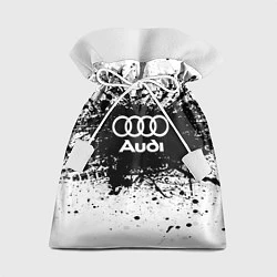 Мешок для подарков Audi: Black Spray, цвет: 3D-принт