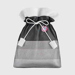 Мешок для подарков ФК Бавария: Серый стиль, цвет: 3D-принт