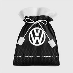 Мешок для подарков Volkswagen: Black Abstract, цвет: 3D-принт