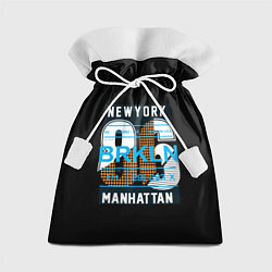 Мешок для подарков New York: Manhattan 86, цвет: 3D-принт