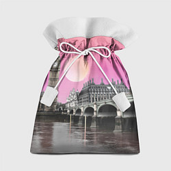 Мешок для подарков Закат в Великобритании, цвет: 3D-принт