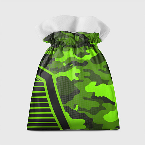 Подарочный мешок CS:GO Light Green Camo / 3D-принт – фото 2