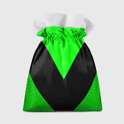 Подарочный мешок Alpinism: Acid Green / 3D-принт – фото 2