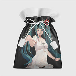 Мешок для подарков Hatsune Miku, цвет: 3D-принт