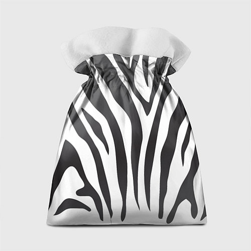 Подарочный мешок Африканская зебра / 3D-принт – фото 2