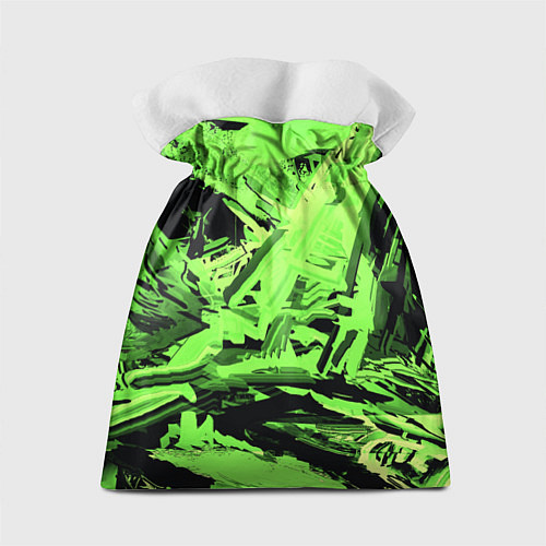 Подарочный мешок Cyberpunk 2077: Green Breaks / 3D-принт – фото 2