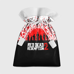 Мешок для подарков RDR 2: Red Blood, цвет: 3D-принт