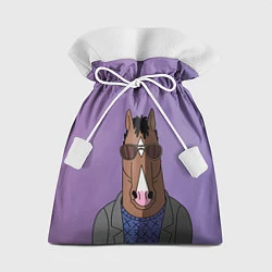 Мешок для подарков Конь БоДжек, цвет: 3D-принт