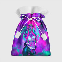 Мешок для подарков Akali KDA, цвет: 3D-принт
