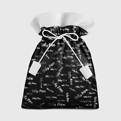 Мешок для подарков Sally Face: Black Pattern, цвет: 3D-принт
