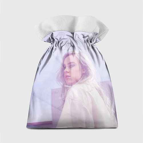 Подарочный мешок Billie Eilish: Light Pink / 3D-принт – фото 2