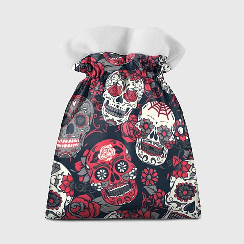 Подарочный мешок Мексиканские черепа / 3D-принт – фото 2
