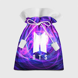 Мешок для подарков BTS: Violet Neon, цвет: 3D-принт