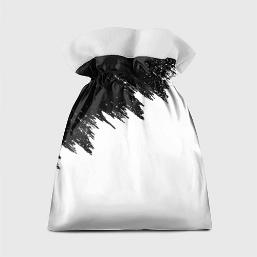 Подарочный мешок BTS: White & Black / 3D-принт – фото 2